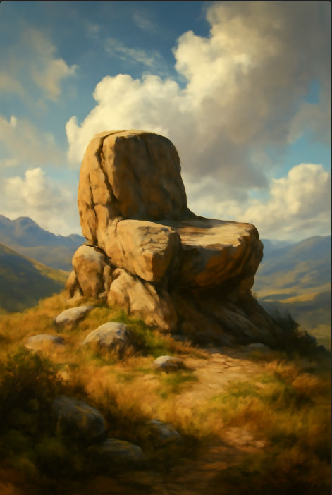 Vista de la Silla Huanca en Cochas Grande